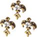 PACKOVE Tooth Gems Kit 6 Pcs Retro Vintage Decor Retro Decor Decorative Teeth Jewelry Grill Teeth Clothing Gem - Buy Online on SooperMarket.com