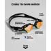 ARENA Unisex Cobra Tri Swipe Mr Swimming Goggles - Yellow Copper-Black | International Shipping Available - Buy Online on SooperMarket.com