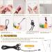 HOSFROLL Cat Toy Wand with Super Suction Cup & 12 Feather Replacements - Interactive Spring Feather Toys for Indoor Cats and Kittens - Buy Online on SooperMarket.com