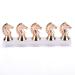 Horse Head Nail Tip Nail Tip Holder DIY Training Tips Display Practice Rack Magnet Adsorption False Nail Display Support Holders False Nail Tip Manicure Tool(Rose Gold)