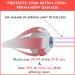 Super Sunnies UV Eye Protection Goggles - FDA Compliant | 12 Pack Mixed Eyeshields - Buy Online on SooperMarket.com