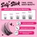 Self Adhesive Eyelashes 40pcs - Reusable No Glue Lash Clusters - Jasmine D-8-16mix - Buy Online on SooperMarket.com