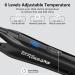 DSHOW Pencil Flat Iron - Mini Hair Straightener for Short Hair Pixie Cuts & Bangs Tourmaline Ceramic Adjustable Temperature Auto Shut Off - Black - Buy Online on SooperMarket.com