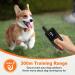 Remote Dog Training Collar - Beep, Vibration Modes - 1000ft Range - Suitable for All Dogs - Buy Online on SooperMarket.com