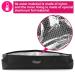 Dresse 2 Pack Women's Travel Hair Styling Set with Aluminum Foil Insulation - Hair Straightener, Curling Iron, Hair Brush - Buy Online on SooperMarket.com