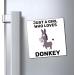 Hilarious Horseback Riding Horses Foal Donkey Enthusiast Humorous Racehorse Town Country Eohippus Lover Magnets 4" 4" - Buy Online on SooperMarket.com