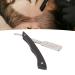 Stainless Steel Beard Blade Holder - Foldable Manual Razor Stand for Men | Durable Hairdresser Cutter Rack - Buy Online on SooperMarket.com