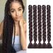 Tess 41 "Braids Extensions Kunsthaar crochet jumbo braids synthetic braiding hair 5pcs 165g/bundle 100cm extensions dark brown 104 cm (5 pieces) #4 medium brown