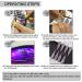 Warmfits AB Crystal Rhinestones Set - 1840pcs Nail Art Gems for DIY Crafts & Jewelry - Iridescent Clear Multi-Shape Rhinestones for Nails, Phones, Clothes & More - Buy Online on SooperMarket.com