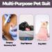 AOKAZI Hunde-Chirurgie-Genesungsanzug Welpen-Katzen-Einteiler f r Ausfallen Hautkrankheiten Wundschutz medizinischer Haustier-Chirurgischer Anzug Hunde-Pyjama (Rosa Medium) M PINK - Buy Online on SooperMarket.com