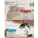 SEAAN Volcano Jellyfish Mist Humidifier 360ml Pro - Pulsating/Continuous Modes, Dual Night Light, Remote Control - Ideal for Bedroom - Buy Online on SooperMarket.com