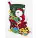 Bucilla Santa's Sleigh Stocking Kit - Multicolor - Buy Online on SooperMarket.com
