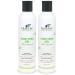 FRAGFRE All-Natural Aloe Vera Gel 8 oz (2-Pack Gift Set) - No Synthetic Carbomer or Acrylate - 100% Natural Aloe Vera Soothing Gel - After Sun Exposure Skin Care - Fragrance Free Vegan Gluten Free