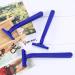Disposable Razors for Men - 3pcs Set | Portable 3-Blade Travel Shaver for Hotel & Bathroom - Buy Online on SooperMarket.com