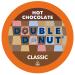 Double Donut Hot Chocolate Pods for Keurig K Cups Brewers, Single Serve Classic Hot Cocoa Pods, 24 Count Classic Hot Chocolate 24 Count (Pack of 1)