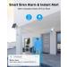 ANRAN 2K Wireless Solar Security Camera | 360 View, Smart Siren, Spotlights | Color Night Vision, AI Human Detection | 2-Way Talk, Alexa Compatible | Q3 White - 3MP - Buy Online on SooperMarket.com