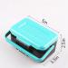 Toasis Fishing Live Bait Box Worm Storage Container Plastic Case with Tweezer Blue-2pcs - Convenient Fishing Bait Organizer - Buy Online on SooperMarket.com