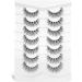Fake Eyelashes Natural Look 7 Pairs 3D Faux Mink Wispy Lashes Onlyall Fluffy False Lashes Pack 14MM A15 A15-1 - Buy Online on SooperMarket.com