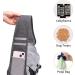 Adjustable Dog Sling Carrier for Small Dogs/Cats 5-10lbs - Hands-Free Puppy Front Pouch with Soothing Bottom Support - Soft Padded Shoulder Bag for Travel & Outdoor Activities - Buy Online on SooperMarket.com