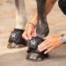 Sunride Hoof Bells for Horses - Real Leather & Neoprene - Protect Against Balth Steps - 2 Set (Size S for Shetty & Pony) - Black - Buy Online on SooperMarket.com