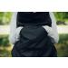 BundleBean Babywearing Fleece Lined Cover - Waterproof Sling and Carrier Cover | All-Weather Protection | Plain Black - Buy Online on SooperMarket.com