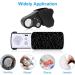 2 Pack Illuminated Jewelers Loupe 30X 60X 90X Portable Eye Loupe Magnifier Lighted Magnifying Glass with Bright LED Light for Jewelry Coins Gems Stamps Watches Rocks Black - Buy Online on SooperMarket.com