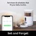 Geeni Smart Feeder  4 Liter Automatic Pet Dog and Cat Feeder  Wi-Fi Control Compatible with Alexa and Google Home - Buy Online on SooperMarket.com