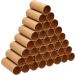 36 Pack Brown Cardboard Tubes for Crafts - DIY Craft Paper Roll for Classroom Diorama - 1.6 x 4.7 in - Buy Online on SooperMarket.com