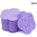 Vesone Spa Sponges for Facial Cleansing Makeup Removing Cleansing Pads | Gentle Makeup Removal Pads Skin-Friendly Soft Facial Cleansing Sponges with Flower Shape for Daily Life - Buy Online on SooperMarket.com