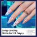 beetles Gel Polish 15ML Reflective Glitter Gel Polish No Wipe Top Coat Glitter Gel Polish Iridescent Glossy Shiny Gel Nail Polish Sparkle Soak Off UV Led Nail Manicure DIY Home Salon - Buy Online on SooperMarket.com
