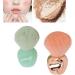 Soft Fluffy Hair Cosmetic Beauty Brush with Strong Powder Grasping Power Accurate Coloring Delicate Looking. Perfect for Loose Powder Blusher. Rose Gold Light Green - Buy Online on SooperMarket.com