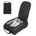 Golf shoe bag Light hard-wearing breathable golf shoe clothing bag made of nylon with handle for sports golf tennis and other accessories