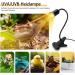 Premium Turtle Heat Lamp for Reptiles - UVB Terrarium Light with 240cm Cable & Adjustable Swan Neck | Ideal for Aquariums - No Bulb Included - Buy Online on SooperMarket.com