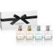 Valentines Gifts for Women Perfume for Women Women's Perfume Gift Set - 4pc Sampler With Vanilla Musk Amber Noir Blue Lagoon & Mary Rose Fragrances - Large Bottle of Floral Parfum Made in France White Set