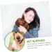 GANAZONO 3 Sets Pet Toothbrush Toothpaste for Dogs Green Dog Toothbrush Pet Mouth Cleaning Tool Tools Pp - Buy Online on SooperMarket.com