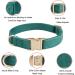 YUDOTE Ultra-Soft Dog Collar for Medium Dogs with Sensitive Skin - Natural Cotton Cord Green M (1 Pack) - Perfect Comfort for Your Pet - Buy Online on SooperMarket.com