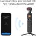 DJI Pocket 2 Creator Combo | 3-Axis Gimbal Stabilizer with 4K Camera | Face Tracking | YouTube Vlog | Portable Video Camera - Black - Buy Online on SooperMarket.com