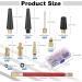 Hejo 33-Piece Bicycle Valve Adapter Set | French Valve & Air Pump Adapters | Metal with Sorting Box for Pumps & Compressors - International Shipping Available - Buy Online on SooperMarket.com