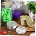 POPETPOP 90 Pcs Mason Jar Lids Soda Can Lids Sprouting Lids for Mason Jars Lids Regular Mouth Glass Coffee Carafe Canning Jar Lids Wide Mouth Mason Jar Metal Lids Tinplate Heart-shaped Ring Silverx3pcs 8.6X8.6X0.2CMx3pcs - Buy Online on SooperMarket.com