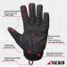 TAC9ER Kevlar Lined Tactical Gloves - Full Hand Protection Black Tactical Gloves  Cut and Temperature Resistant  Motorcycle Gloves  Touchscreen Friendly  Paintball and Airsoft Gloves for Men and Women Medium - Buy Online on SooperMarket.com