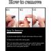 Kalolary 32PCS Waterproof Black Gel Nail Polish Strips | Adhesive Full Wrap Stickers with File and Stick | UV/LED Lamp Required - Buy Online on SooperMarket.com