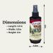 Ivy Corporation Dry Itch Relief Spray - Fast-Acting Relief from Poison Ivy Itching - 6 Fl Oz + Bonus Key Chain - Buy Online on SooperMarket.com