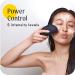 Silicone Face Scrubber Electric Facial Cleansing Brush - Rechargeable, Waterproof, Exfoliating - Black & Gold - Buy Online on SooperMarket.com