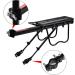 Voilamart Rear Bike Rack - Adjustable Aluminum Alloy Cargo Rack | 120 lbs Capacity | Easy Install - Buy Online on SooperMarket.com