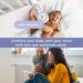 Hubble Connected Nursery Pal Skyview Smart Video Baby Monitor with 5 Inch Screen, Night Vision, Two-Way Talk, and Room Temperature Sensor - WiFi Camera with Cot Mount and Smartphone App - Buy Online on SooperMarket.com