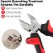 Sharp-Tec 2-Piece Wire Cutters Pliers Set - Professional Diagonal Cutting Pliers - Anti-Slip Handle - 160mm & 200mm - Side Cutters Nippers - Diagonal Pliers Set - Buy Online on SooperMarket.com