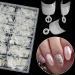 Ranrose Short Nail Tips - 600PCS Short Oval Half Cover False Nails | Acrylic Nails Short Tips with Box - 12 Sizes Round Natural - Buy Online on SooperMarket.com