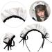 Bohue Maid Headband Maid Anime Cosplay Headwear Women's French Maid Headband Retro Lolita Hair Hoop Maid Hair Accessories for Halloween Cosplay - Buy Online on SooperMarket.com