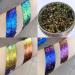 For Aurora Nail Powder Colorful Coarse Cloud Brocade Powder Handmade Face Body Makeup Nail Decoration Supp HY-71 Purple-Golden 8 - Buy Online on SooperMarket.com