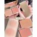 Matte and Shimmer Blush Palette with Mirror and Brush - Long-Wearing Natural-Looking Cheek Tint - 01 (1g) - Buy Online on SooperMarket.com
